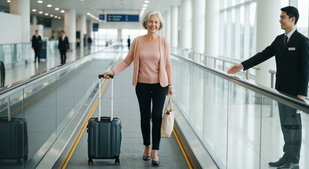 accessible airport navigation assistance