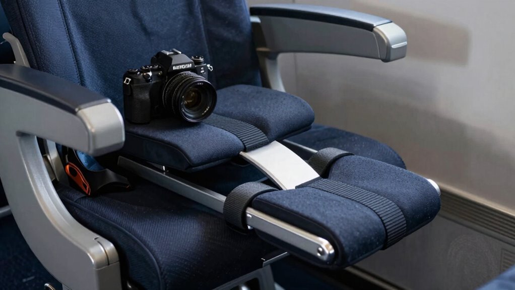 comfortable ergonomic travel footrests