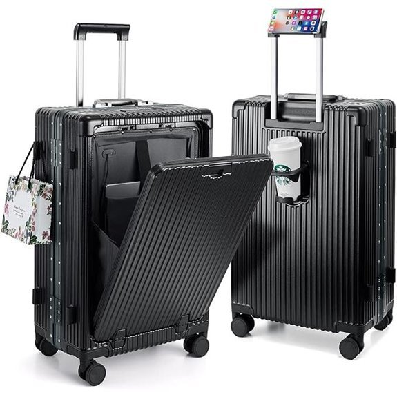 compact durable travel luggage