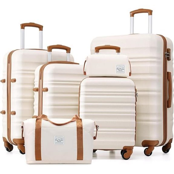 Long Vacation 6-Piece Carry-On Luggage Set