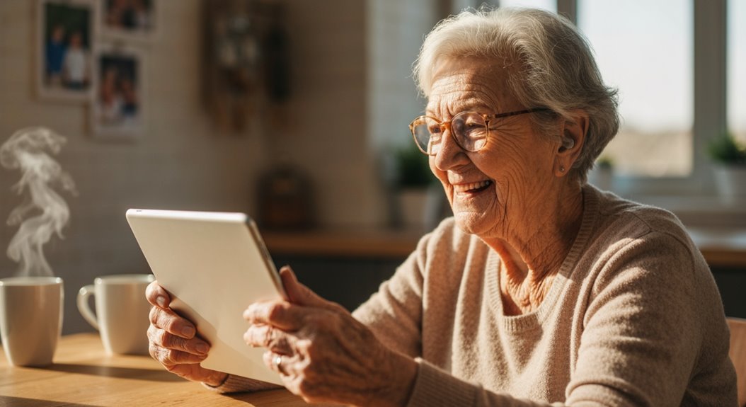 connecting with family virtually