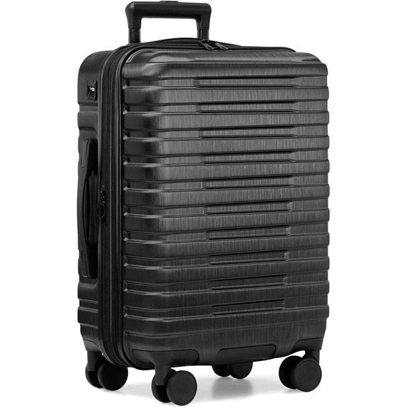 U.S. Traveler Boren Polycarbonate Hardside Carry-On 22-Inch