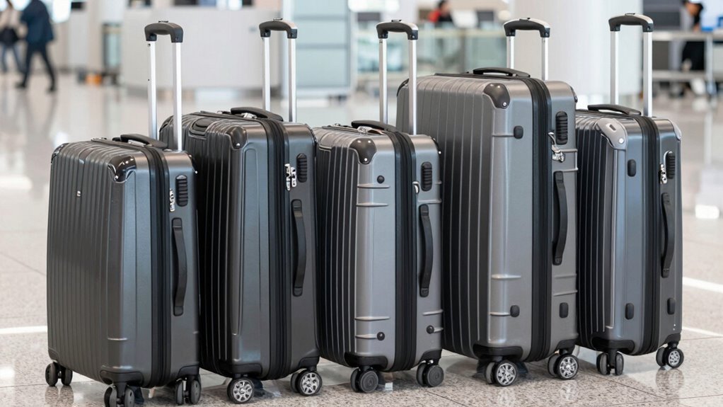 durable maneuverable hardside suitcases