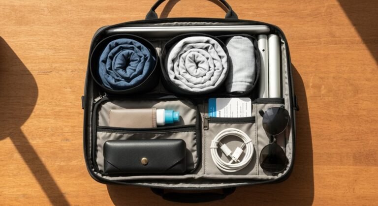 efficient personal item packing