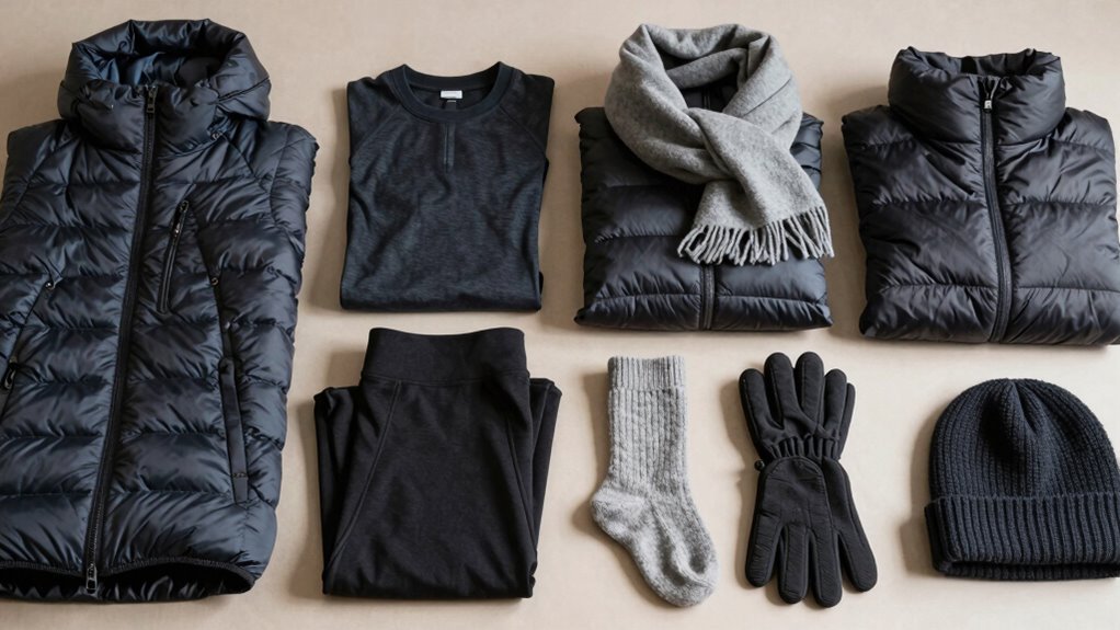 lightweight cold weather essentials
