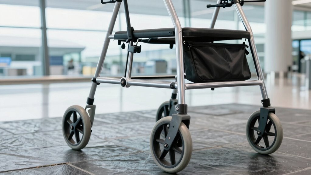 lightweight durable comfortable rollator