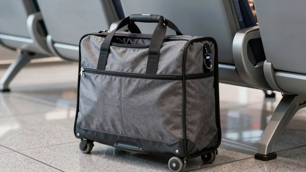 lightweight durable underseat tote