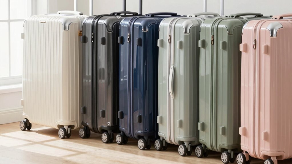 lightweight easy glide spinner luggage