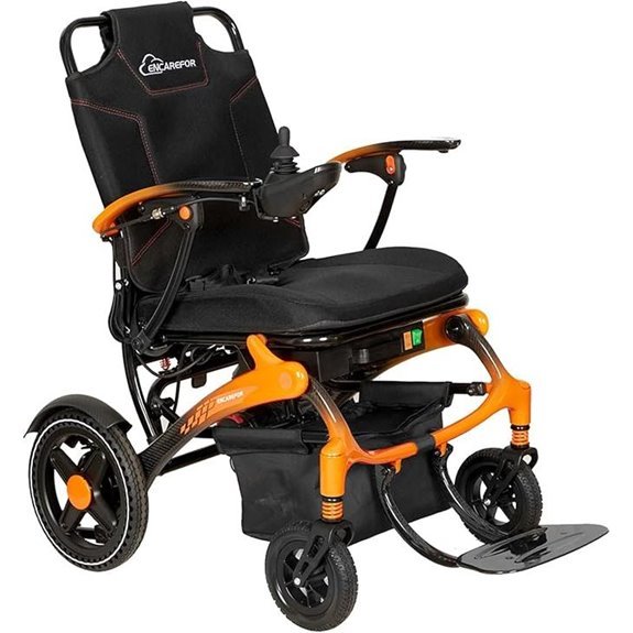 34Lb Carbon Fiber Electric All-Terrain Wheelchair