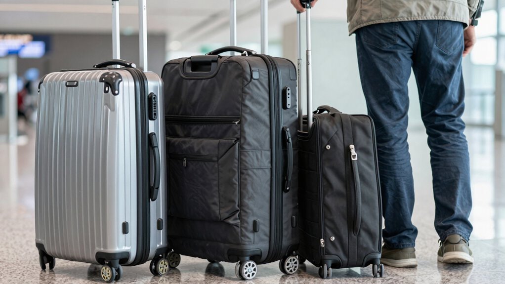 lightweight organized durable luggage