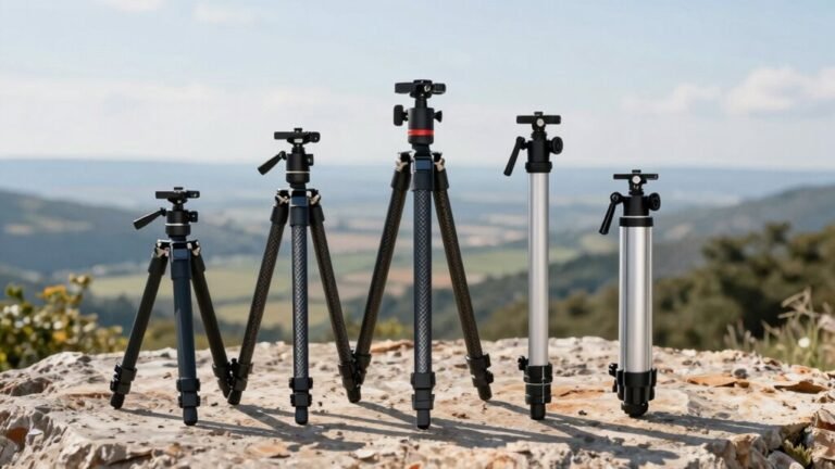 lightweight stable senior friendly tripods