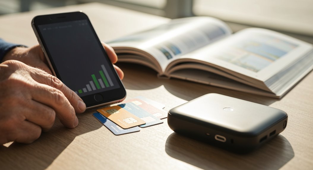 manage data while traveling