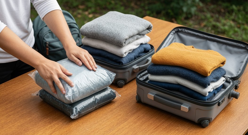 maximize space with compression