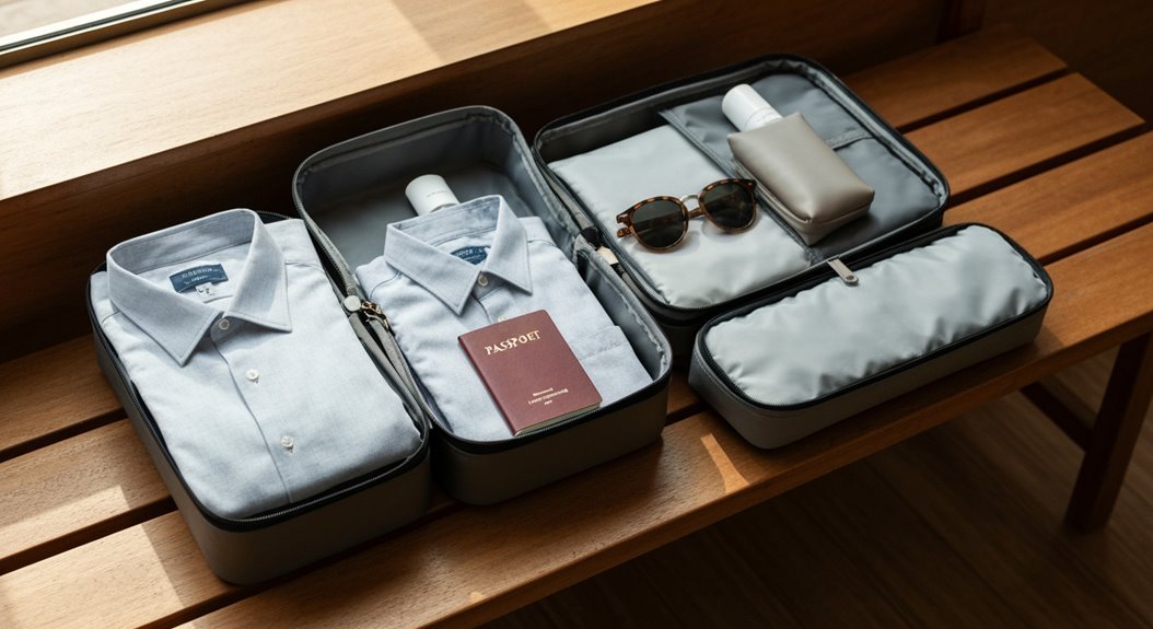 minimalist packing for trips