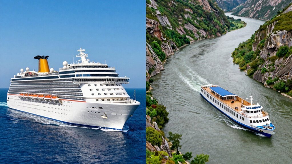 ocean cruise versus river cruise