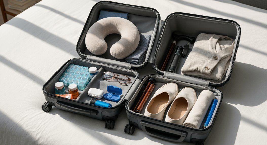 pack for comfort and safety