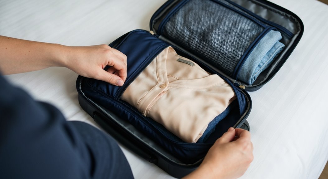 packing cubes protect clothing