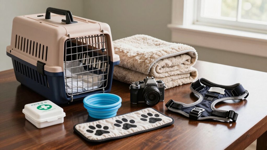 pet travel packing essentials