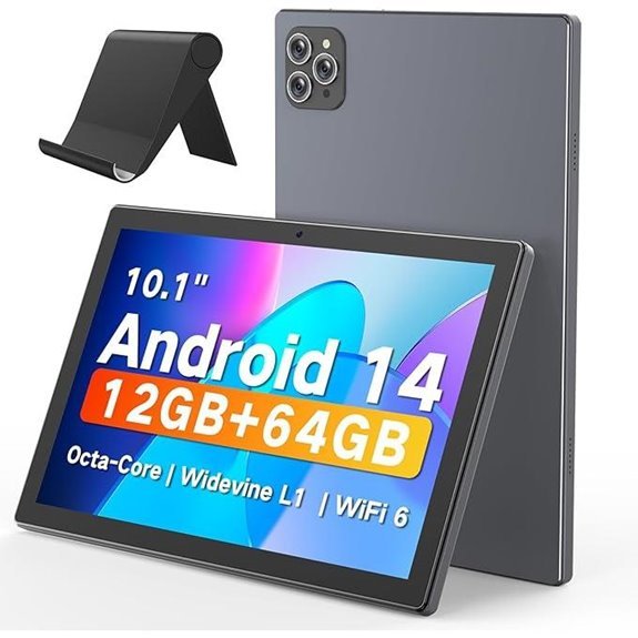 Android Tablet 10-Inch Octa-Core 12GB RAM 64GB