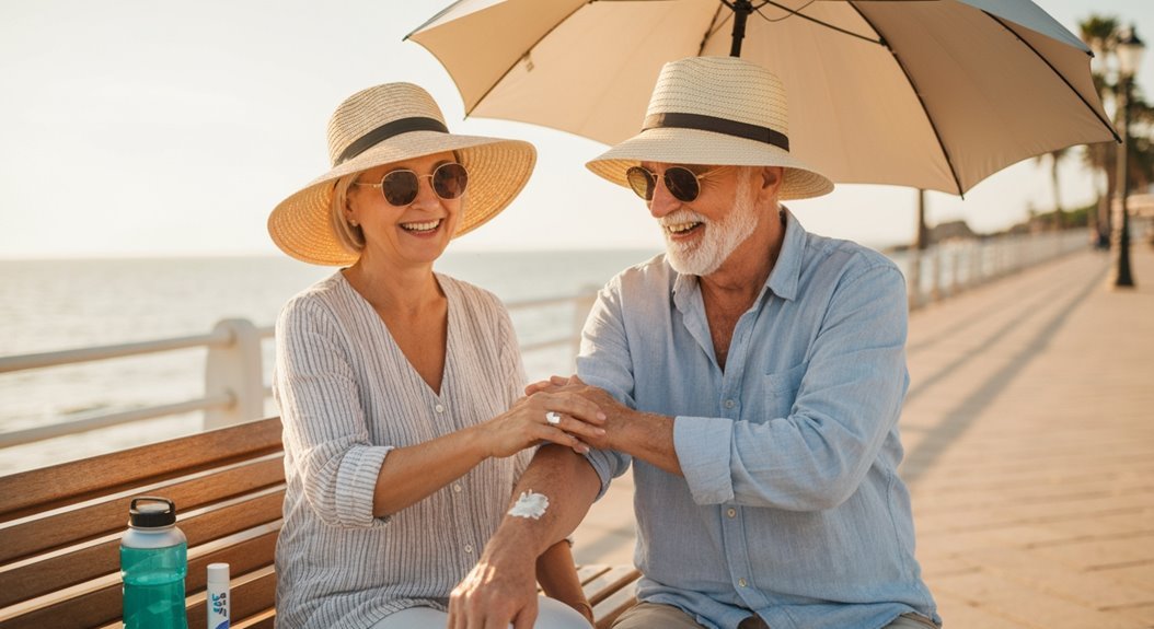 protect seniors from sunburn
