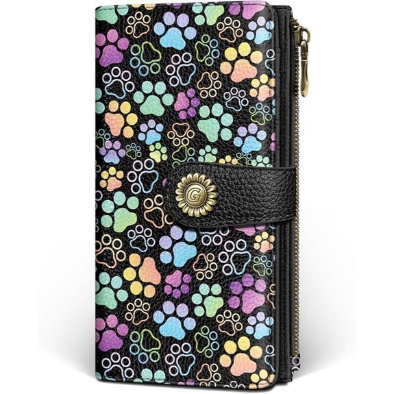 GIANCOMICS Puppy Paw RFID Blocking Wallet