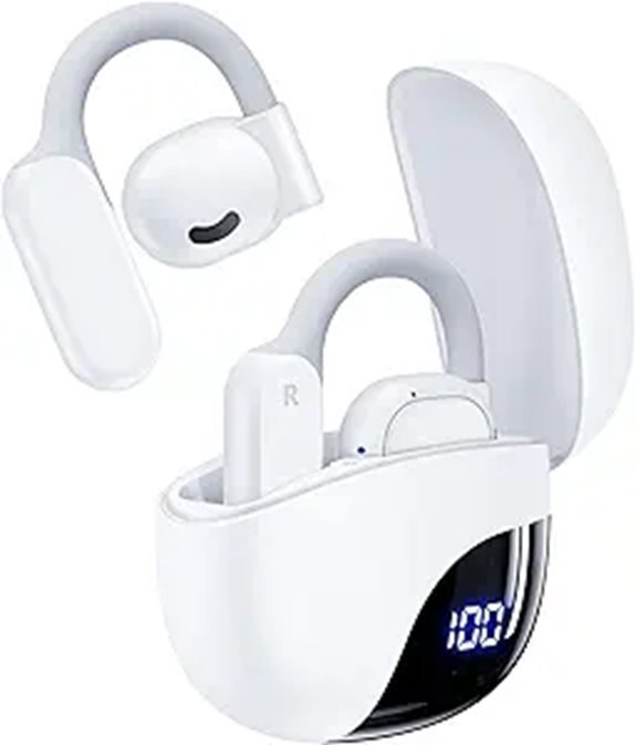 AI Translation Earbuds Real-Time 164 Languages White