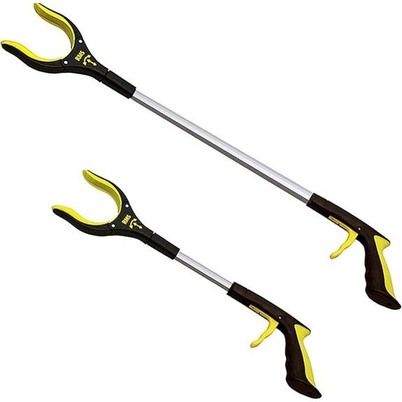 RMS 2-Pack Grabber Reacher with Rotating Jaw