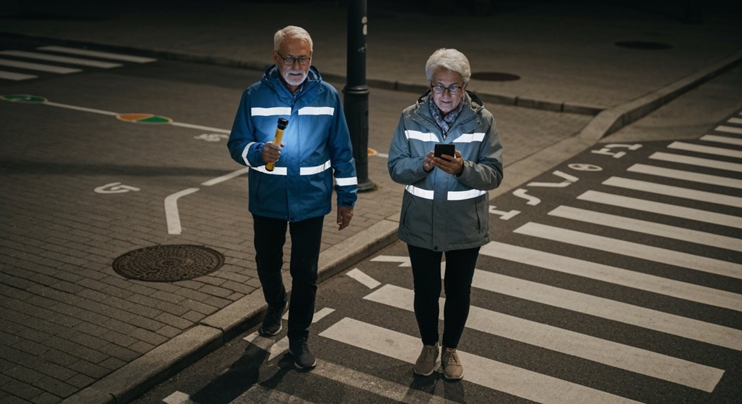 safe nighttime walking strategies