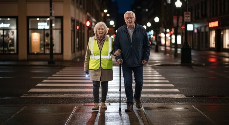 safe walking strategies seniors