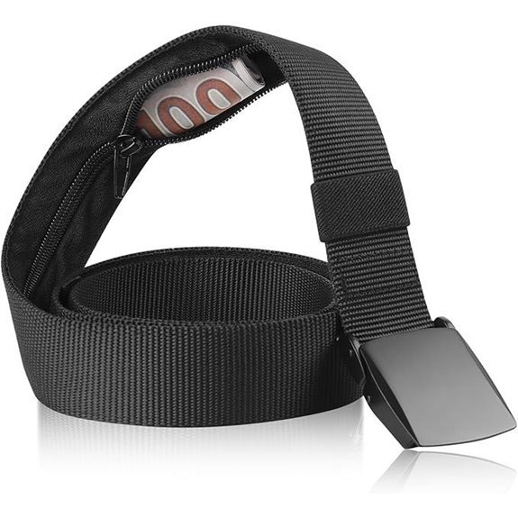 Anti-Theft Travel Money Belt with Secret Compartment