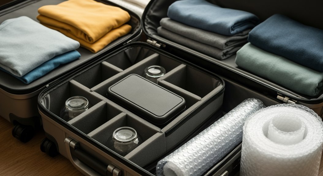 select proper packing containers