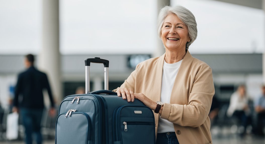 senior friendly luggage features