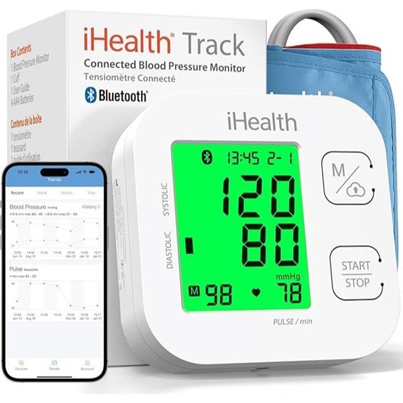 iHealth Track Smart BP Monitor with Range Cuff
