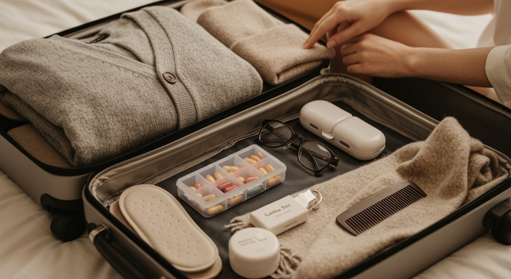 smart packing for comfort