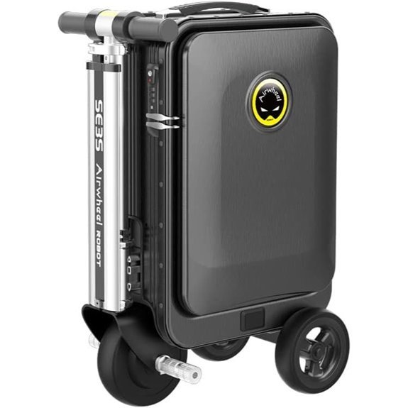 smart rideable luggage scooter