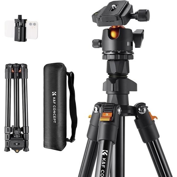K&F Concept 64in Tripod with Ball Head