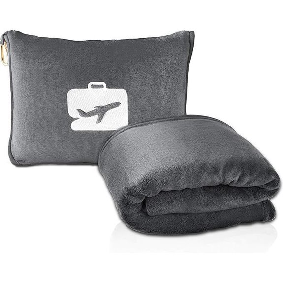 EverSnug 2-in-1 Travel Blanket & Pillow