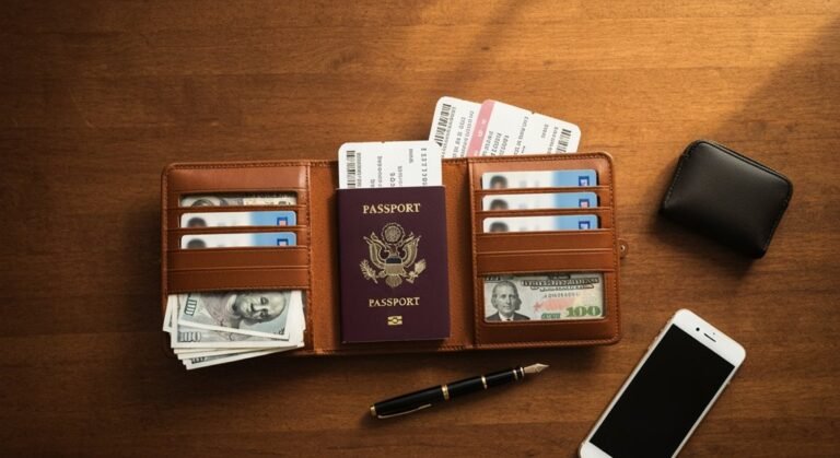 travel documents and ids