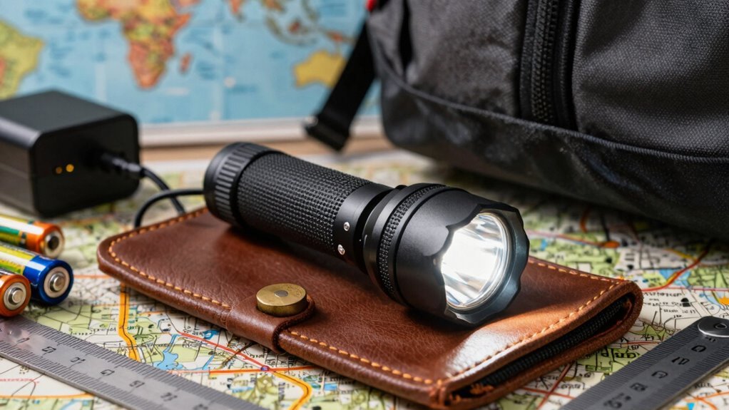 travel flashlight selection criteria
