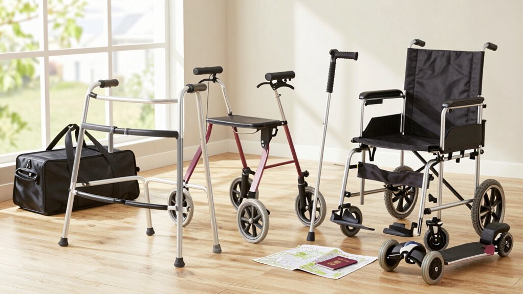 travel friendly mobility aids
