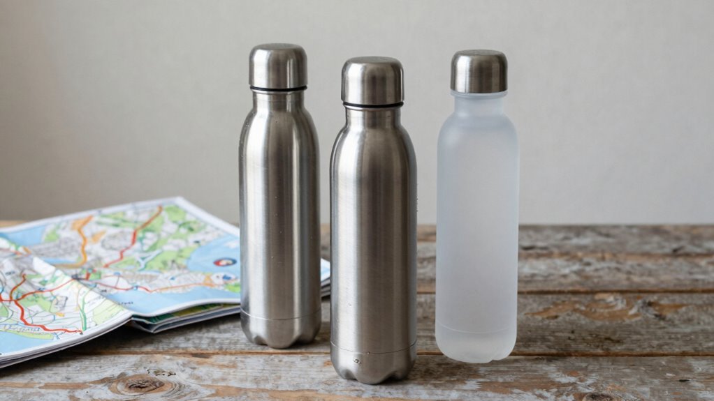 travel friendly water bottle features