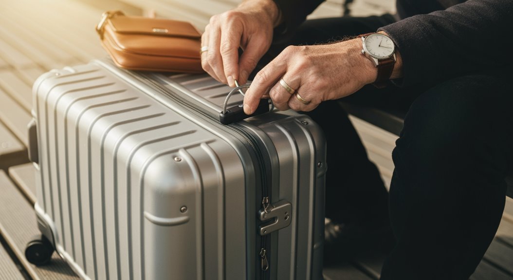 travel safely with luggage