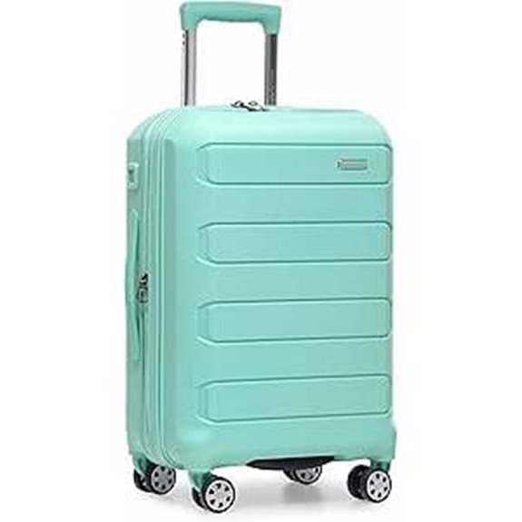 Traveler's Choice Pagosa Hardshell Expandable Spinner Luggage 22
