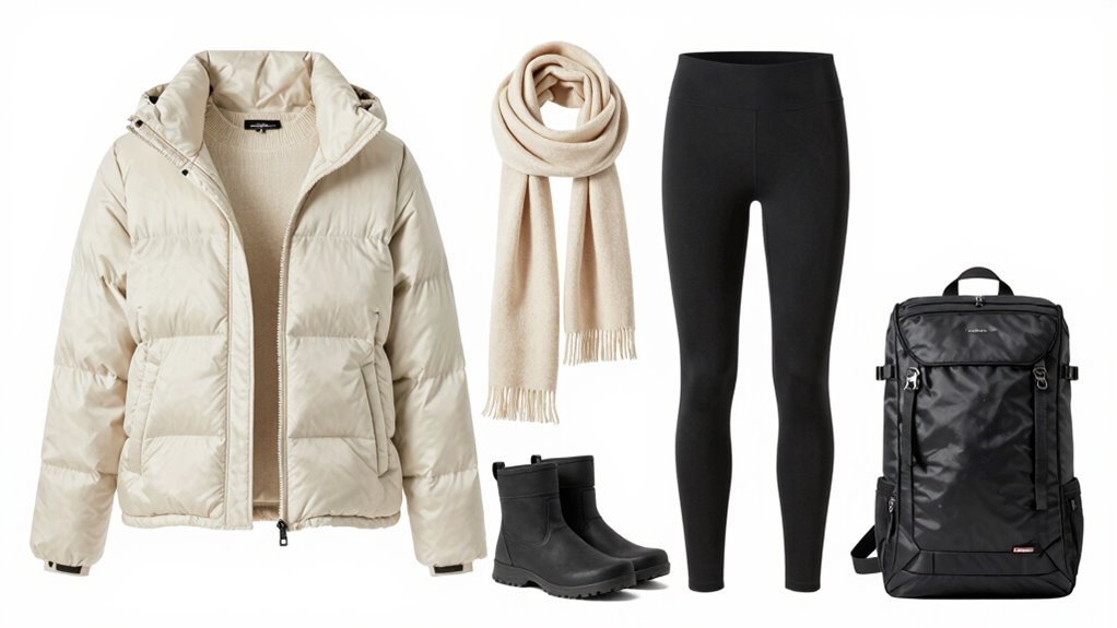 warm layers minimal bulk