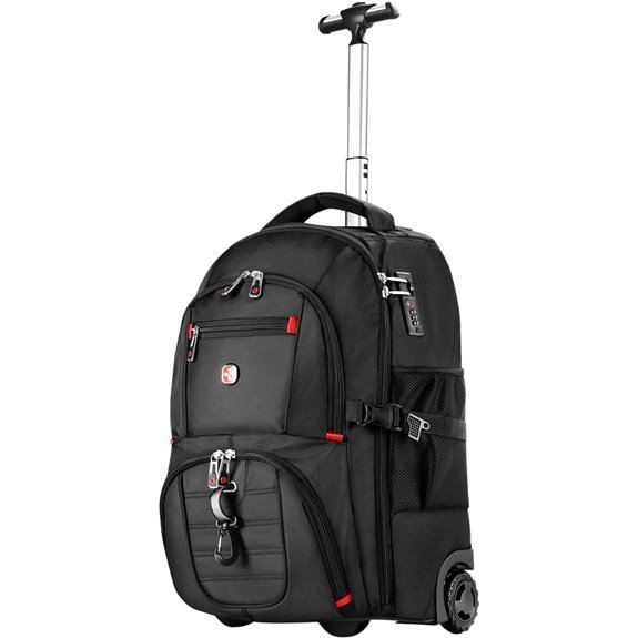 Star Cloud Rolling Backpack with Wheels Water-Resistant