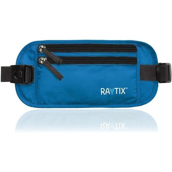 Waterproof RFID Travel Money Belt with Passport Holder