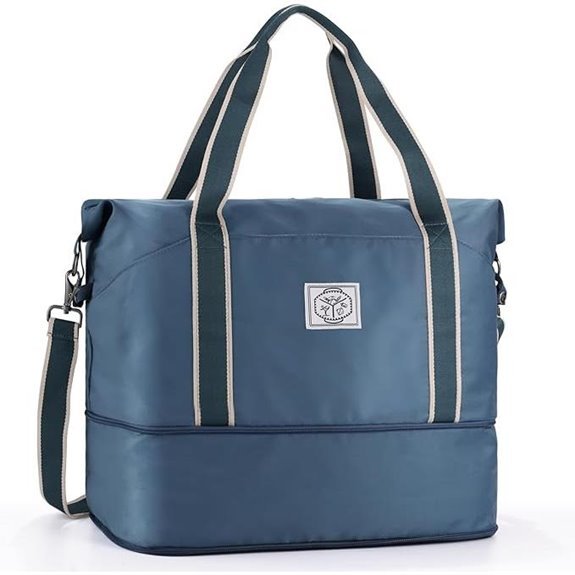 WALNEW Travel Duffel Bag Waterproof Weekender with Strap