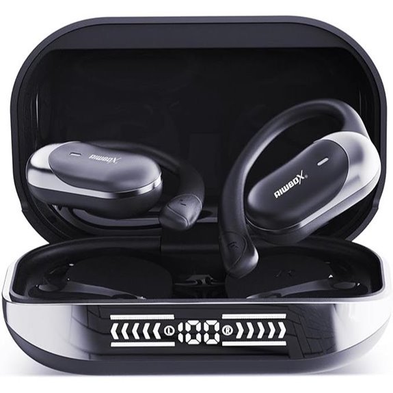 Riwbox Noise-Cancelling Wireless Earbuds with Translation (Black)